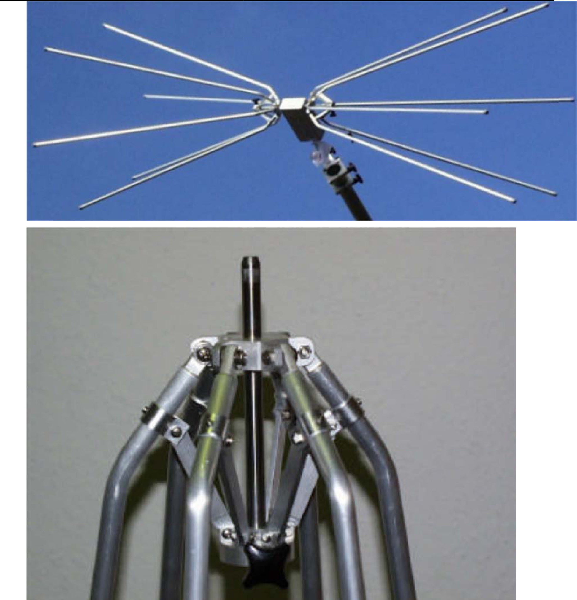 VHBD9134-4 + BBFA 9146 雙錘天 線 20MH z－200MHz